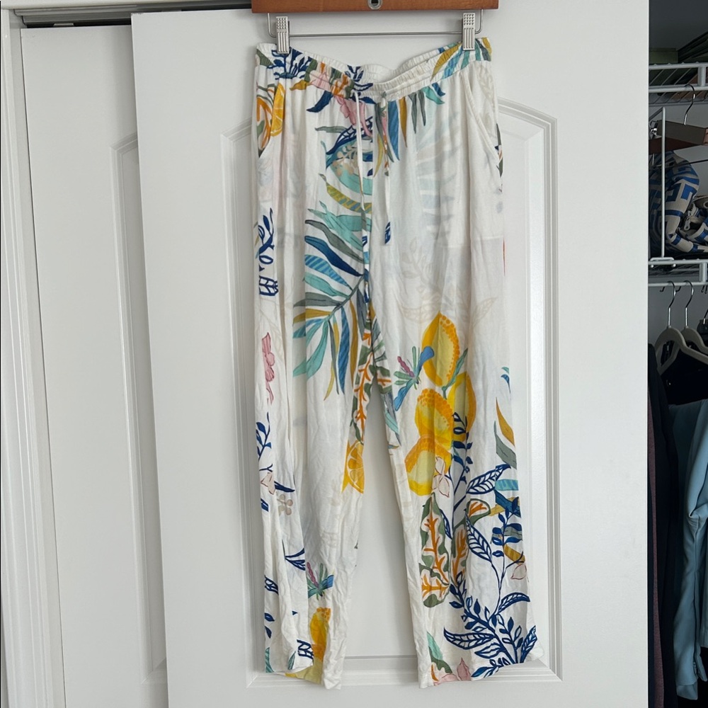 Soma lemon Multicolor Pajama Pants small